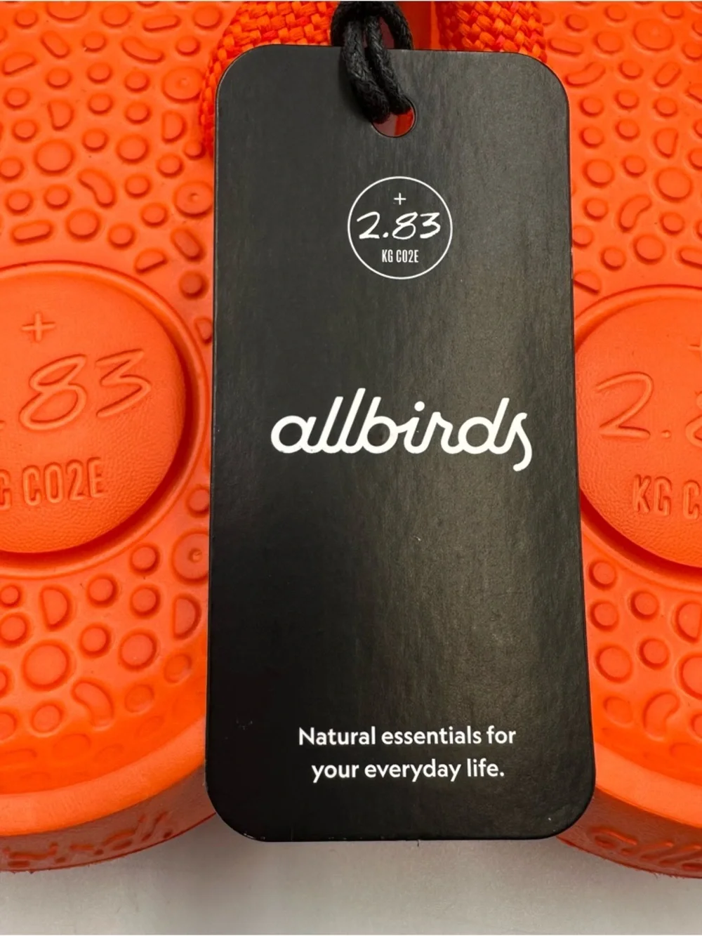 Allbirds Sugar Zeffer 2 Flip Flops Buoyant Orange 